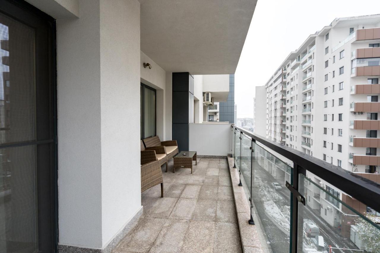 Happy Bubble I Timpuri Noi 1Br Apt 4 Ppl Boekarest Buitenkant foto