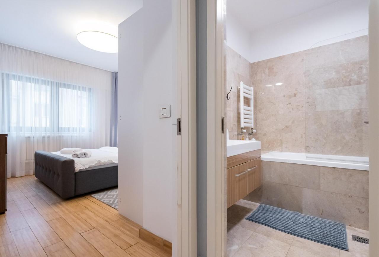 Happy Bubble I Timpuri Noi 1Br Apt 4 Ppl Boekarest Buitenkant foto